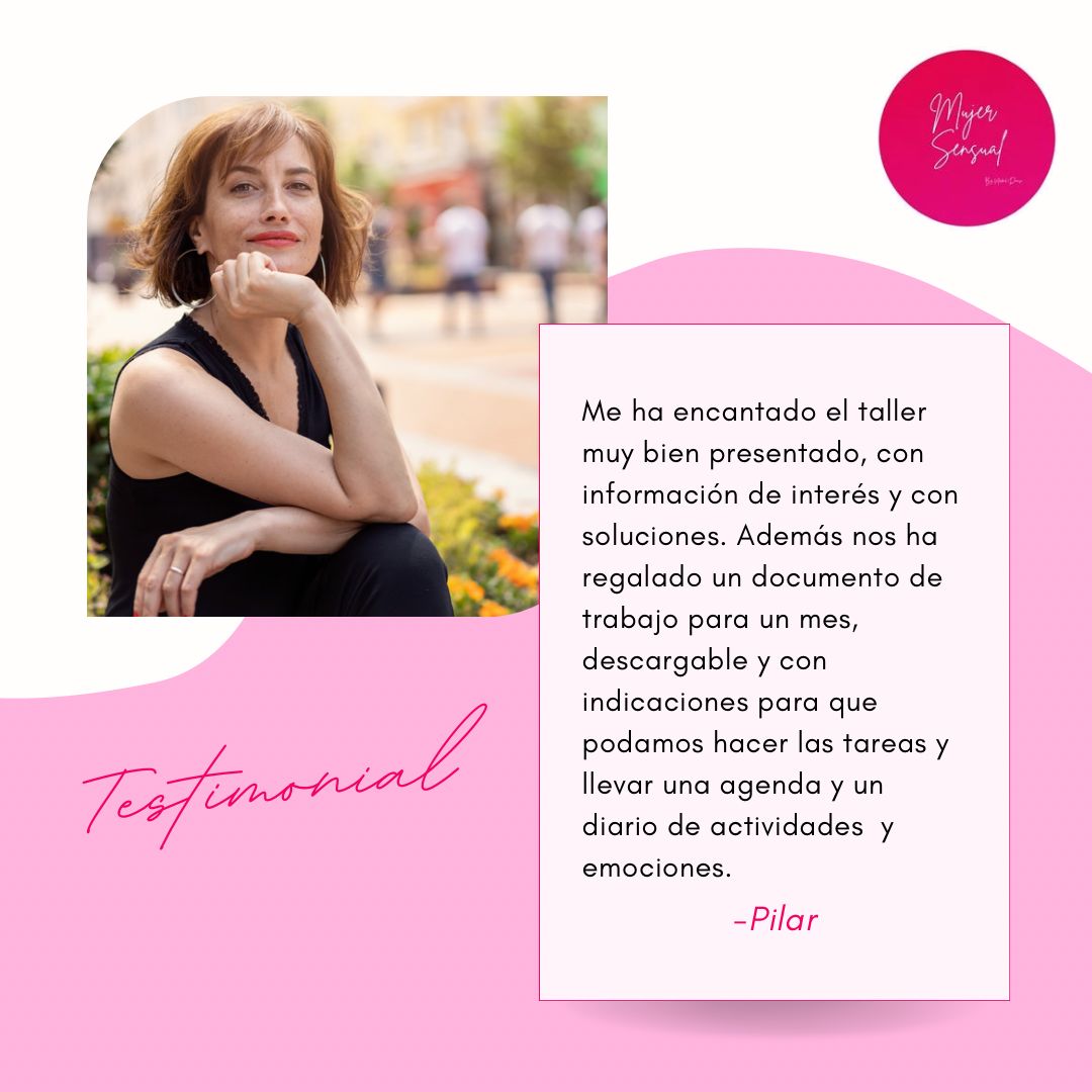 TESTIMONIO PILAR DOCTORA Y NETWORKER