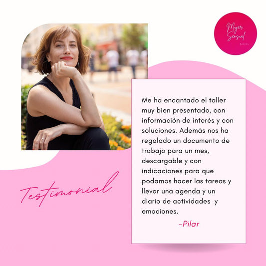 TESTIMONIO PILAR DOCTORA Y NETWORKER